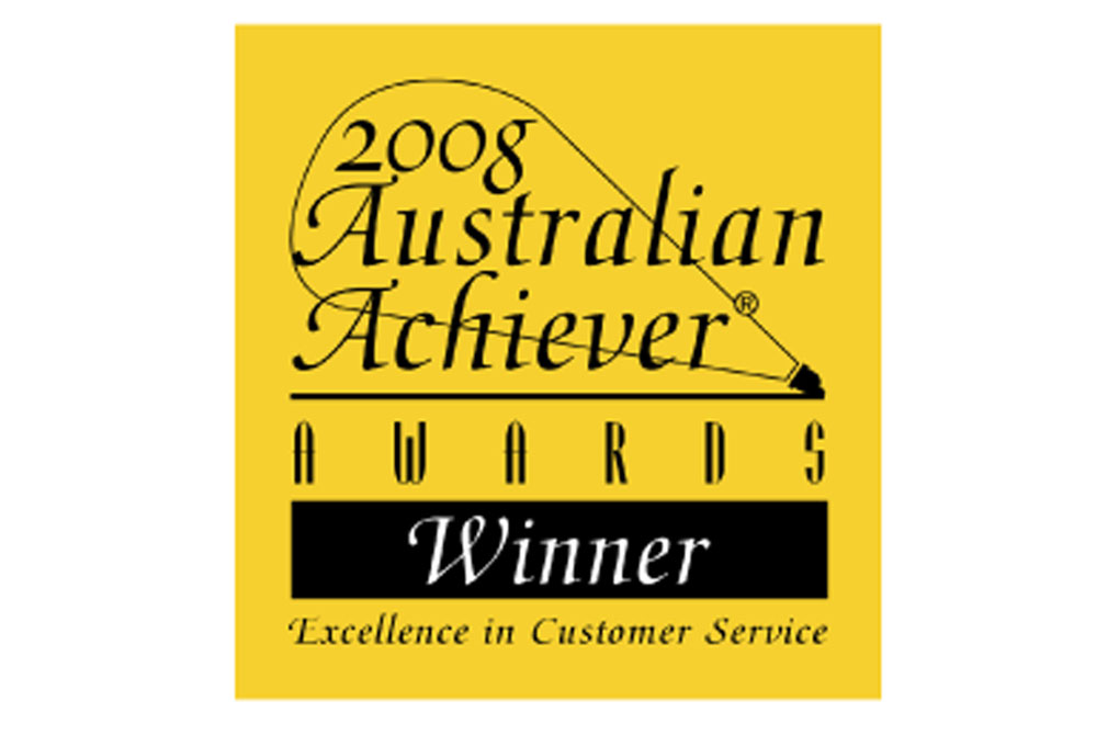 2008 Australian Achiever Awards Winner Excellence in Customer Service Melbourne City Physiotherapy